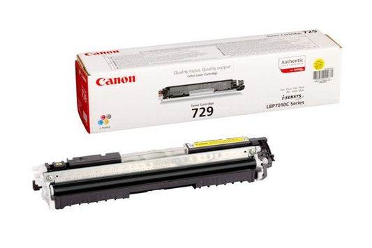 Genuine Canon 729Y 4367B002AA  Yellow Toner Cartridge (VAT included)