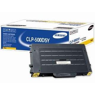 Genuine Samsung CLP-500D5Y (CLP500D5Y) Yellow Toner Cartridge (VAT included)