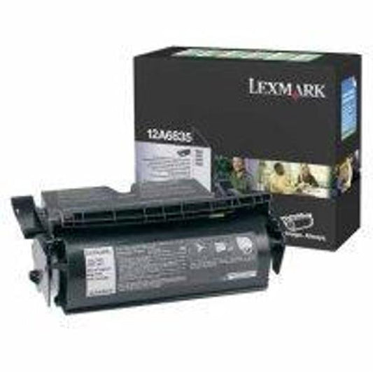 Genuine Lexmark 12A6835  Black Toner Cartridge (VAT included)