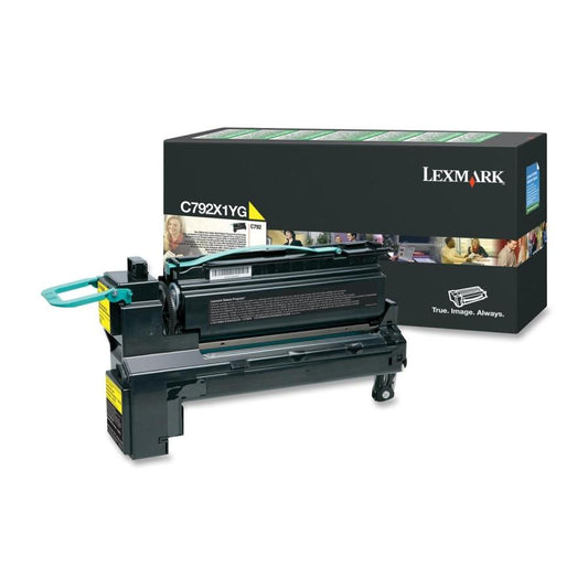 Genuine Lexmark C792X1YG  Yellow Toner Cartridge (VAT included)