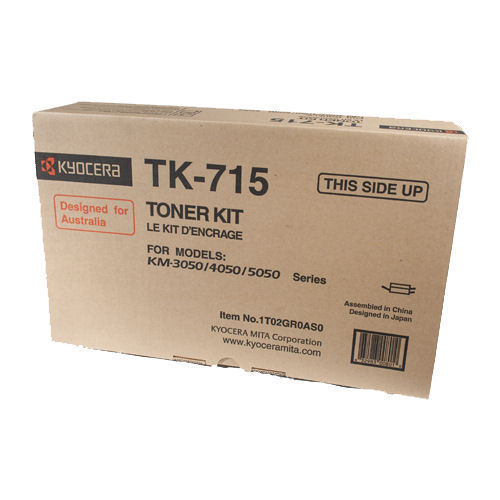 Genuine Kyocera TK-715 (1T02GR0EU0) Black Toner Cartridge (VAT included)