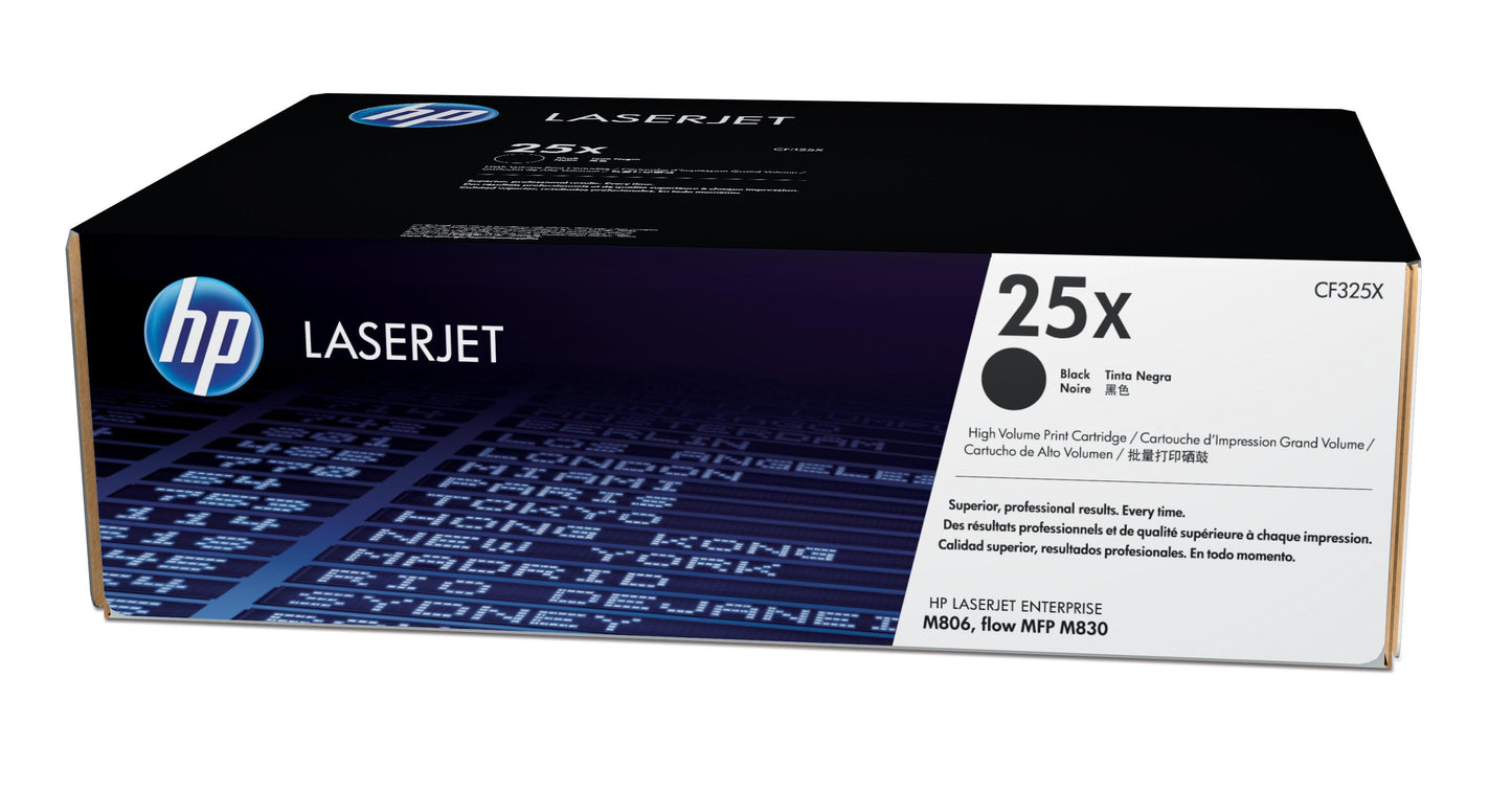 Genuine HP CF325X (25X) Black Toner Cartridge (VAT included)