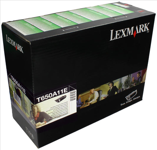 Genuine Lexmark T650A11E  Black Toner Cartridge (VAT included)