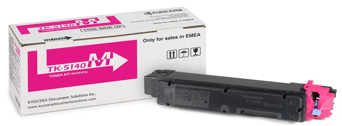 Genuine Kyocera TK-5140M (1T02NRBNL0) Magenta Toner Cartridge (VAT included)