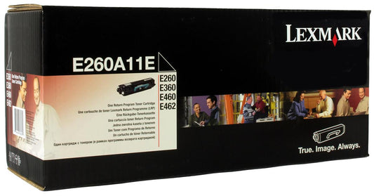 Genuine Lexmark E260A11E  Black Toner Cartridge (VAT included)