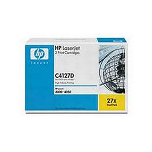 Genuine HP C4127D (27X) Black Toner Cartridge (VAT included)