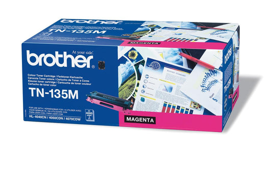 Genuine Brother TN135M (TN-135M) Magenta Toner Cartridge (VAT included)