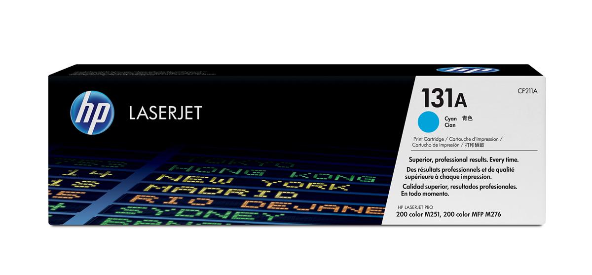 Genuine HP CF211A (131A) Cyan Toner Cartridge