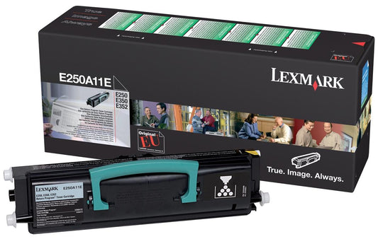 Genuine Lexmark E250A11E  Black Toner Cartridge (VAT included)