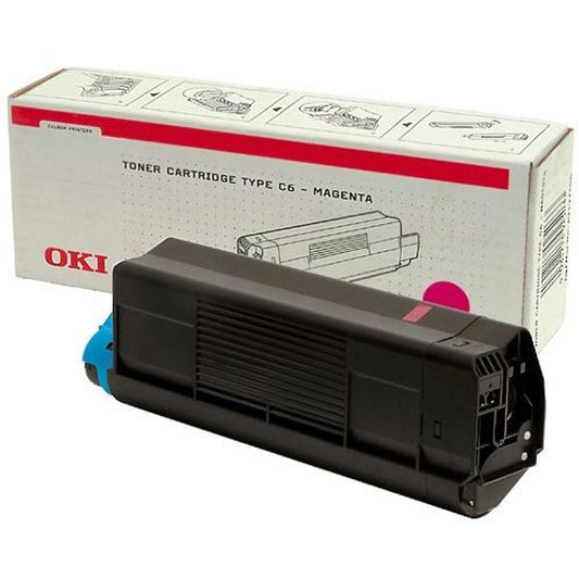 Genuine Oki 42804506 (C5200 C5400) Magenta Toner Cartridge (VAT included)