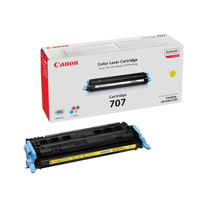 Genuine Canon 707Y (9421A004) Yellow Toner Cartridge (VAT included)