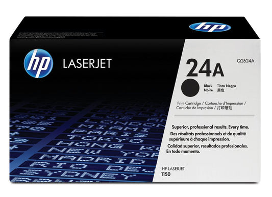 Genuine HP Q2624A (24A) Black Toner Cartridge (VAT included)