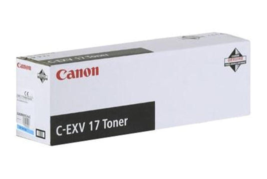 Genuine Canon C-EXV17C 0261B002AA  Cyan Toner Cartridge (VAT included)