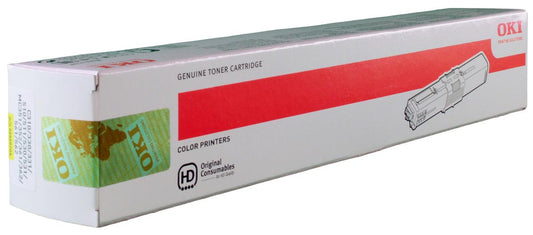 Genuine Oki 44469704 (C310/331/510/511) Yellow Toner Cartridge (VAT included)