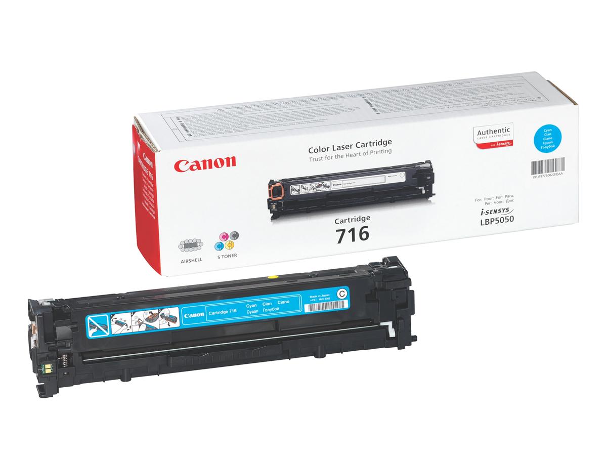 Genuine Canon 716C (1979B002) Cyan Toner Cartridge (VAT included)