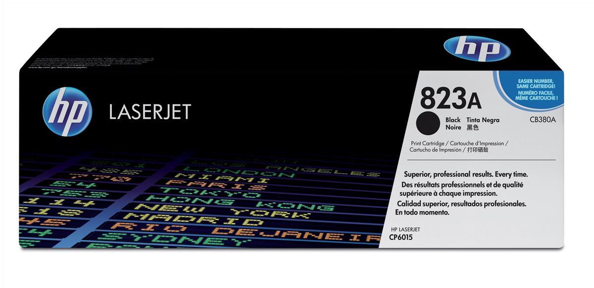 Genuine HP CB380A (823A) Black Printer Toner Cartridge