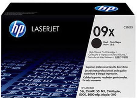 Genuine HP C3909X (09X) Black Printer Toner Cartridge