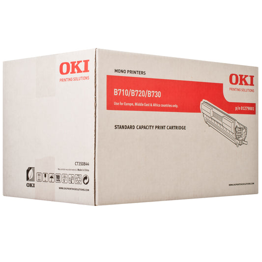 Genuine Oki 01279001 (B710/B720/B730) Black Toner Cartridge (VAT included)