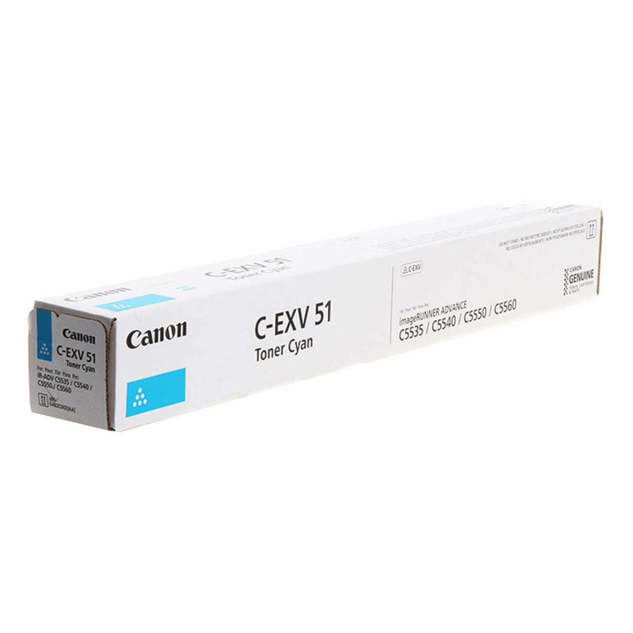 Genuine Canon C-EXV51C 0482C002AA  Cyan Toner Cartridge (VAT included)