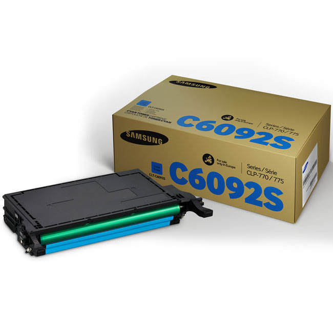 Genuine Samsung CLT-C6092S (SU082A) Cyan Toner Cartridge (VAT included)