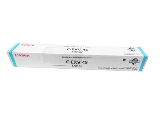 Genuine Canon C-EXV45C (6944B002) Cyan Toner Cartridge (VAT included)