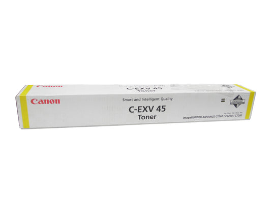 Genuine Canon C-EXV45Y (6948B002) Yellow Toner Cartridge (VAT included)