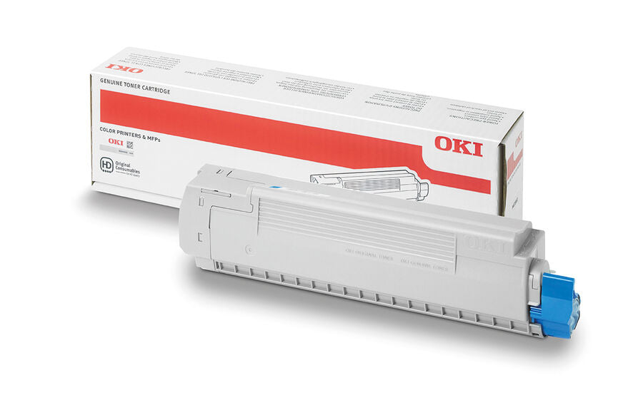 Genuine Oki 44318619 (ES3032a4/ES7411) Cyan Toner Cartridge (VAT included)