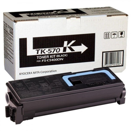 Genuine Kyocera TK-570K (1T02HG0EU0) Black Toner Cartridge (VAT included)