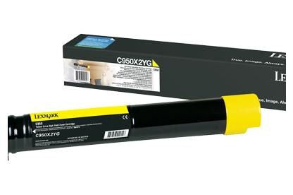 Genuine Lexmark C950X2YG  Yellow Toner Cartridge (VAT included)