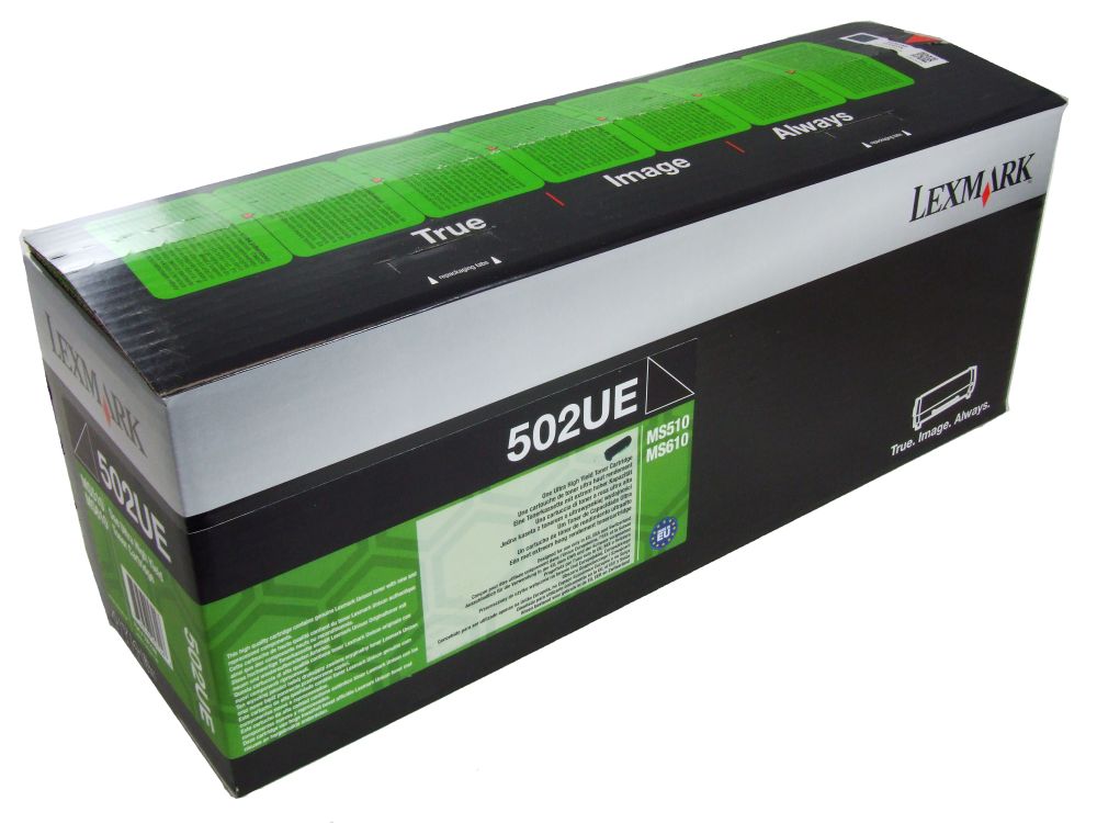 Genuine Lexmark 50F2U0E (502UE) (502UE) Black Toner Cartridge (VAT included)