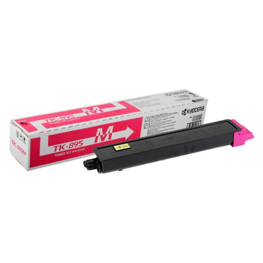 Genuine Kyocera TK-895M (1T02K0BNL0) Magenta Toner Cartridge (VAT included)