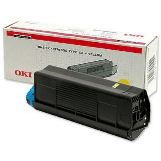 Genuine Oki 42127405 (C5100 C5200 C5300 C5400) Yellow Toner Cartridge (VAT included)