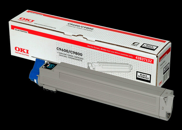 Genuine Oki 43837132 (C9655) Black Toner Cartridge (VAT included)