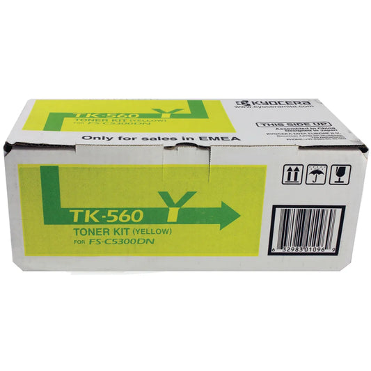 Genuine Kyocera TK-560Y (1T02HNAEU0) Yellow Toner Cartridge (VAT included)