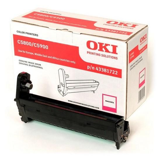 Genuine oki 43381722 (C5800/C5900) Magenta Drum Unit (VAT included)