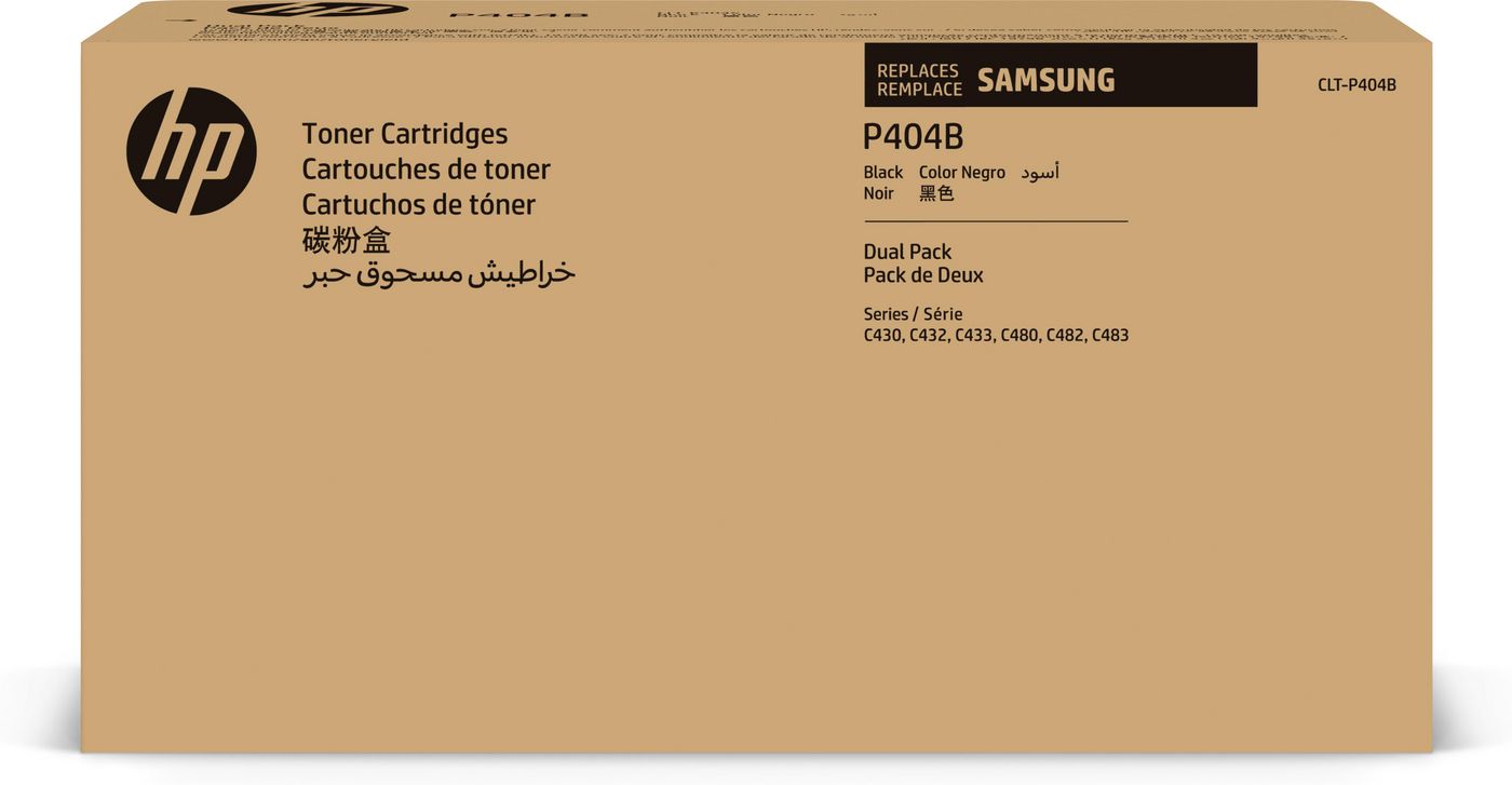 Genuine Samsung CLT-P404B (SU364A) Black Toner Cartridge (VAT included)