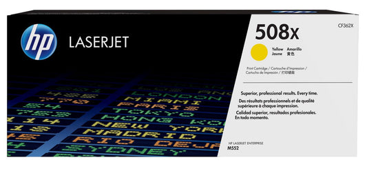 Genuine HP CF362X (508X) Yellow Toner Cartridge (VAT included)