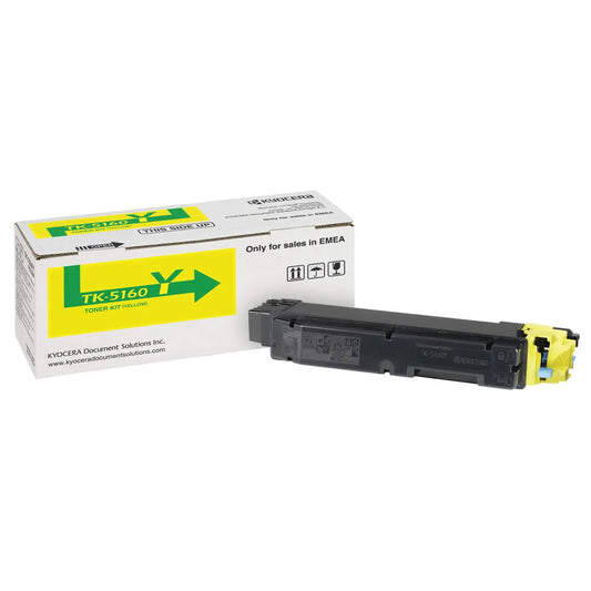 Genuine Kyocera TK-5160Y (1T02NTANL0) Yellow Toner Cartridge (VAT included)