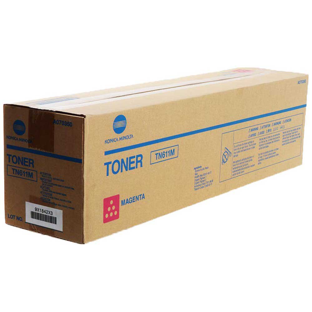 Genuine Konica Minolta TN611M  Magenta Toner Cartridge (VAT included)