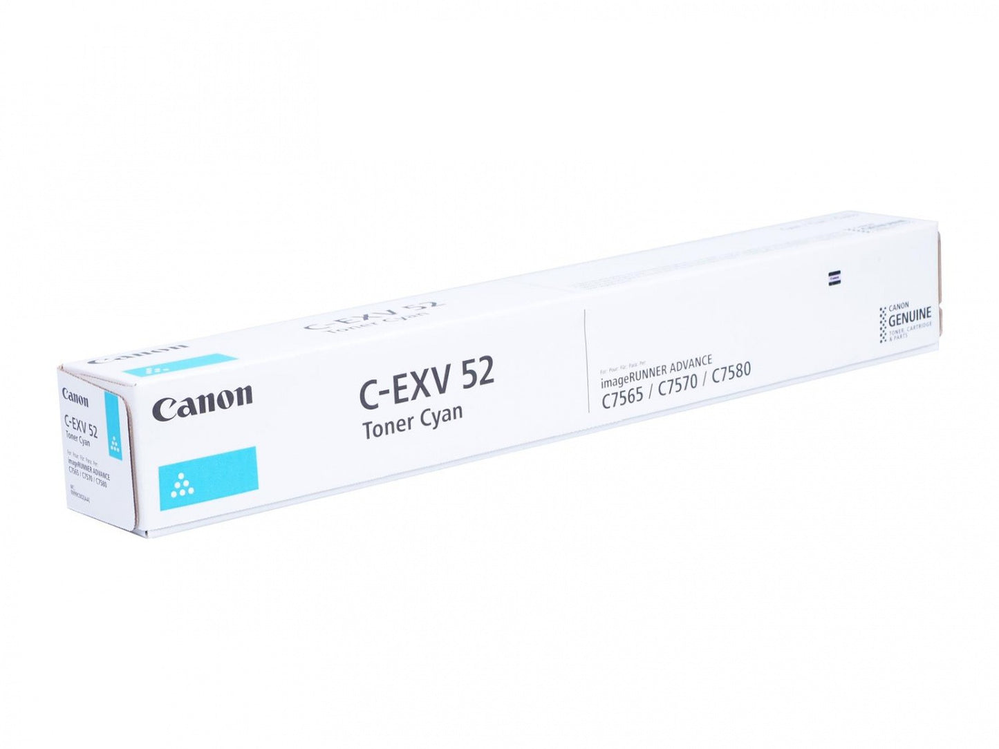 Genuine Canon C-EXV52C (0999C002) Cyan Toner Cartridge (VAT included)