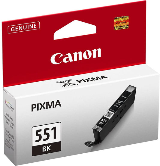 Genuine Canon CLI-551BK Black Ink Cartridge