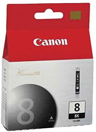 Genuine Canon CLI-8BK Black Ink Cartridge 0620B001