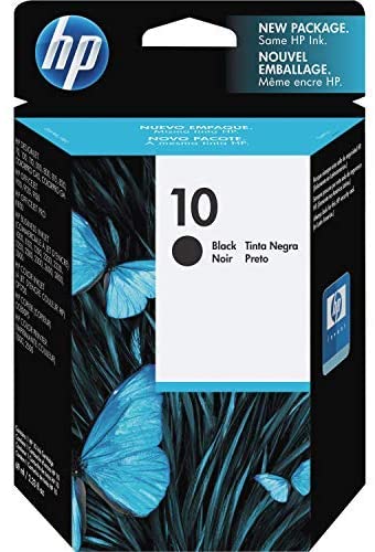 Genuine HP 10 Black Ink Cartridge C4844A