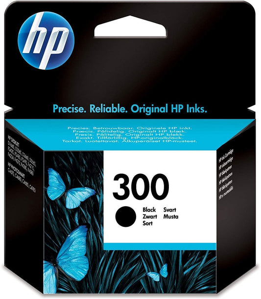 Genuine HP 300 Black Ink Cartridge CC640EE