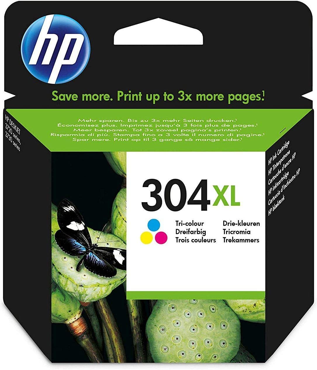 Genuine HP 304XL Tri-colour Ink Cartridge N9K07AE