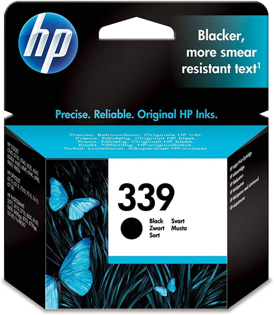 Genuine HP 339 Black Ink Cartridge C8767EE