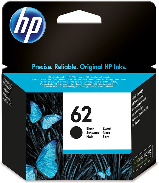 Genuine HP Original 62 Black C2P04AE