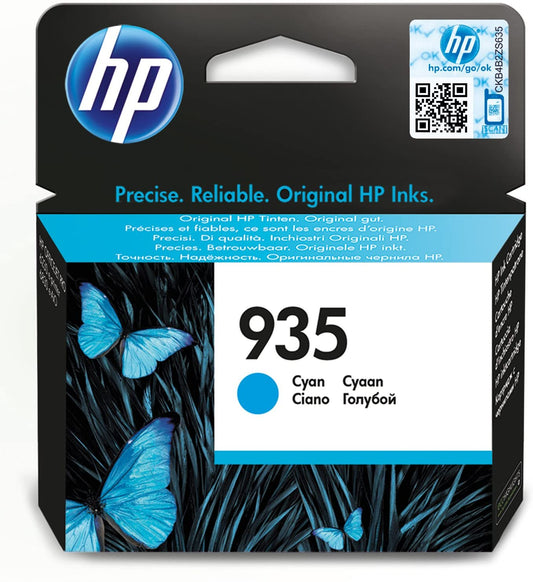 Genuine HP 935 Cyan Ink Cartridge C2P20AE