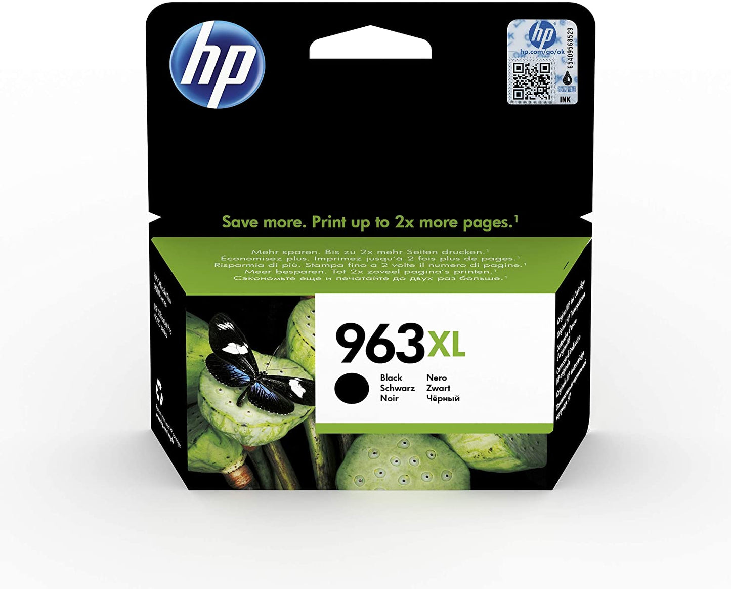 Genuine HP 963XL Black Ink Cartridge 3JA30AE