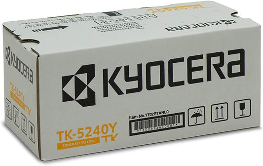 Genuine Kyocera TK-5240Y Yellow Printer Toner Cartridge